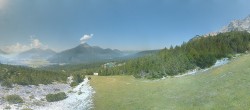 Archiv Foto Webcam Weißlähnabfahrt, Skigebiet Ehrwald 13:00