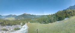 Archiv Foto Webcam Weißlähnabfahrt, Skigebiet Ehrwald 11:00