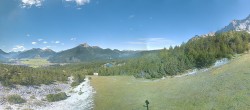 Archiv Foto Webcam Weißlähnabfahrt, Skigebiet Ehrwald 13:00