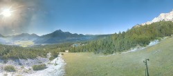 Archiv Foto Webcam Weißlähnabfahrt, Skigebiet Ehrwald 15:00