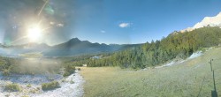 Archiv Foto Webcam Weißlähnabfahrt, Skigebiet Ehrwald 17:00