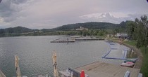 Archiv Foto Webcam Längsee in Kärnten 17:00