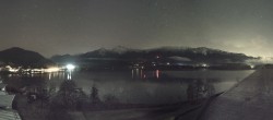 Archived image Webcam Faaker See lake, view direction south 03:00