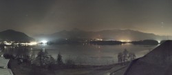 Archiv Foto Webcam Faaker See, Blickrichtung Süden 23:00