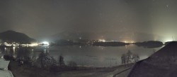 Archiv Foto Webcam Faaker See, Blickrichtung Süden 21:00