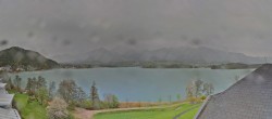 Archived image Webcam Faaker See lake, view direction south 09:00