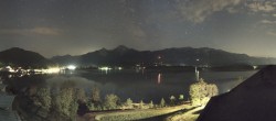 Archiv Foto Webcam Faaker See, Blickrichtung Süden 03:00