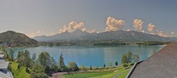 Archiv Foto Webcam Faaker See, Blickrichtung Süden 09:00
