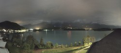 Archiv Foto Webcam Faaker See, Blickrichtung Süden 23:00