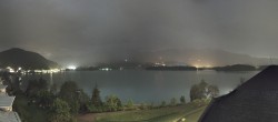 Archiv Foto Webcam Faaker See, Blickrichtung Süden 23:00