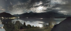 Archived image Webcam Faaker See lake, view direction south 01:00