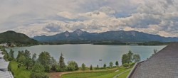 Archived image Webcam Faaker See lake, view direction south 11:00