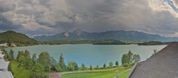 Archived image Webcam Faaker See lake, view direction south 15:00