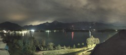 Archived image Webcam Faaker See lake, view direction south 01:00