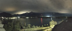 Archiv Foto Webcam Faaker See, Blickrichtung Süden 01:00