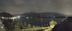Archiv Foto Webcam Faaker See, Blickrichtung Süden 01:00