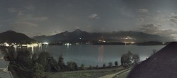 Archiv Foto Webcam Faaker See, Blickrichtung Süden 23:00