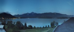 Archiv Foto Webcam Faaker See, Blickrichtung Süden 03:00