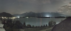 Archiv Foto Webcam Faaker See, Blickrichtung Süden 01:00