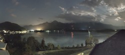 Archiv Foto Webcam Faaker See, Blickrichtung Süden 01:00