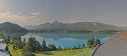 Archiv Foto Webcam Faaker See, Blickrichtung Süden 07:00