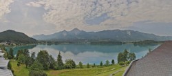 Archiv Foto Webcam Faaker See, Blickrichtung Süden 09:00