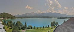 Archiv Foto Webcam Faaker See, Blickrichtung Süden 13:00