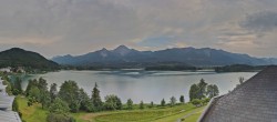 Archiv Foto Webcam Faaker See, Blickrichtung Süden 19:00