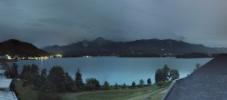 Archiv Foto Webcam Faaker See, Blickrichtung Süden 03:00