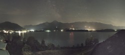 Archiv Foto Webcam Faaker See, Blickrichtung Süden 23:00