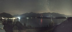 Archiv Foto Webcam Faaker See, Blickrichtung Süden 01:00