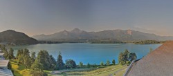 Archiv Foto Webcam Faaker See, Blickrichtung Süden 06:00