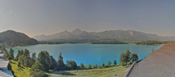 Archiv Foto Webcam Faaker See, Blickrichtung Süden 07:00