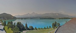 Archiv Foto Webcam Faaker See, Blickrichtung Süden 09:00