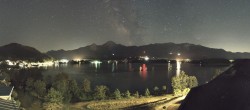 Archiv Foto Webcam Faaker See, Blickrichtung Süden 23:00