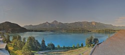 Archiv Foto Webcam Faaker See, Blickrichtung Süden 06:00