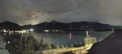 Archiv Foto Webcam Faaker See, Blickrichtung Süden 01:00