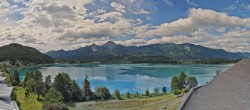 Archiv Foto Webcam Faaker See, Blickrichtung Süden 09:00
