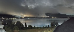 Archiv Foto Webcam Faaker See, Blickrichtung Süden 23:00