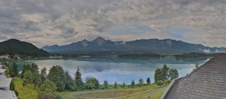 Archiv Foto Webcam Faaker See, Blickrichtung Süden 07:00