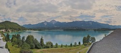 Archiv Foto Webcam Faaker See, Blickrichtung Süden 13:00