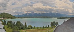 Archiv Foto Webcam Faaker See, Blickrichtung Süden 13:00