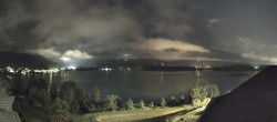 Archiv Foto Webcam Faaker See, Blickrichtung Süden 23:00