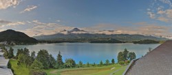 Archiv Foto Webcam Faaker See, Blickrichtung Süden 07:00