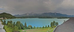 Archiv Foto Webcam Faaker See, Blickrichtung Süden 17:00