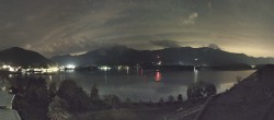 Archiv Foto Webcam Faaker See, Blickrichtung Süden 01:00