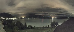 Archiv Foto Webcam Faaker See, Blickrichtung Süden 23:00