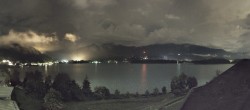 Archiv Foto Webcam Faaker See, Blickrichtung Süden 01:00