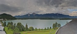 Archiv Foto Webcam Faaker See, Blickrichtung Süden 07:00