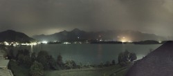 Archiv Foto Webcam Faaker See, Blickrichtung Süden 23:00